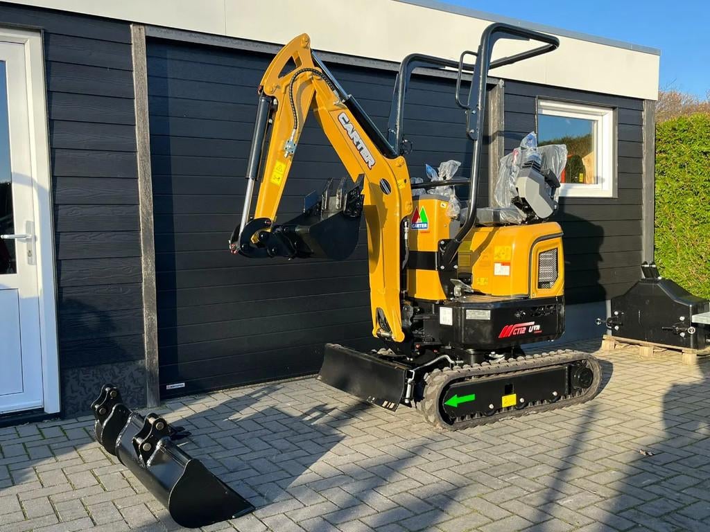 Yanmar Carter CT12-BU minigraver met Yanmar industriemotor e, Graafmachine