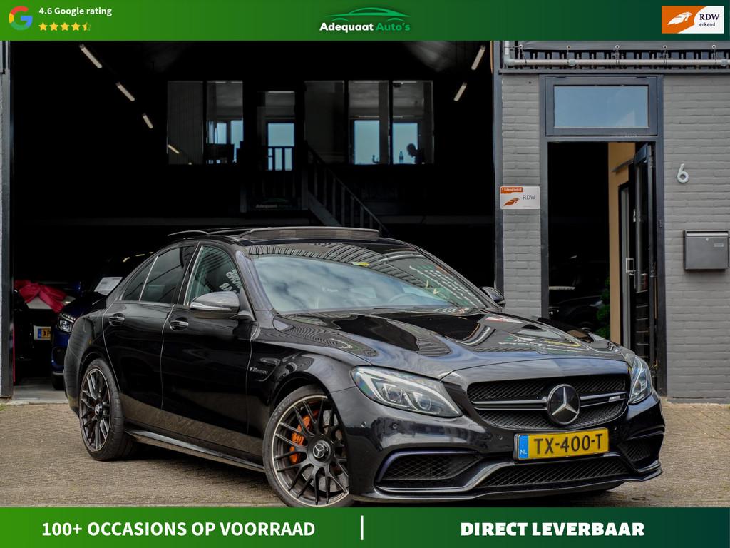 Mercedes-Benz C-klasse C63s AMG S Edition 1|Head-up|Pano|Cam, Auto's, Automaat, Achterwielaandrijving, Gebruikt, 510 pk