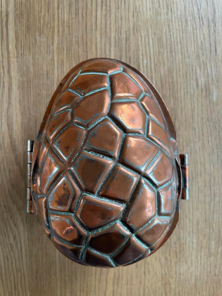 Koperen mal voor paasei, Ophalen of Verzenden