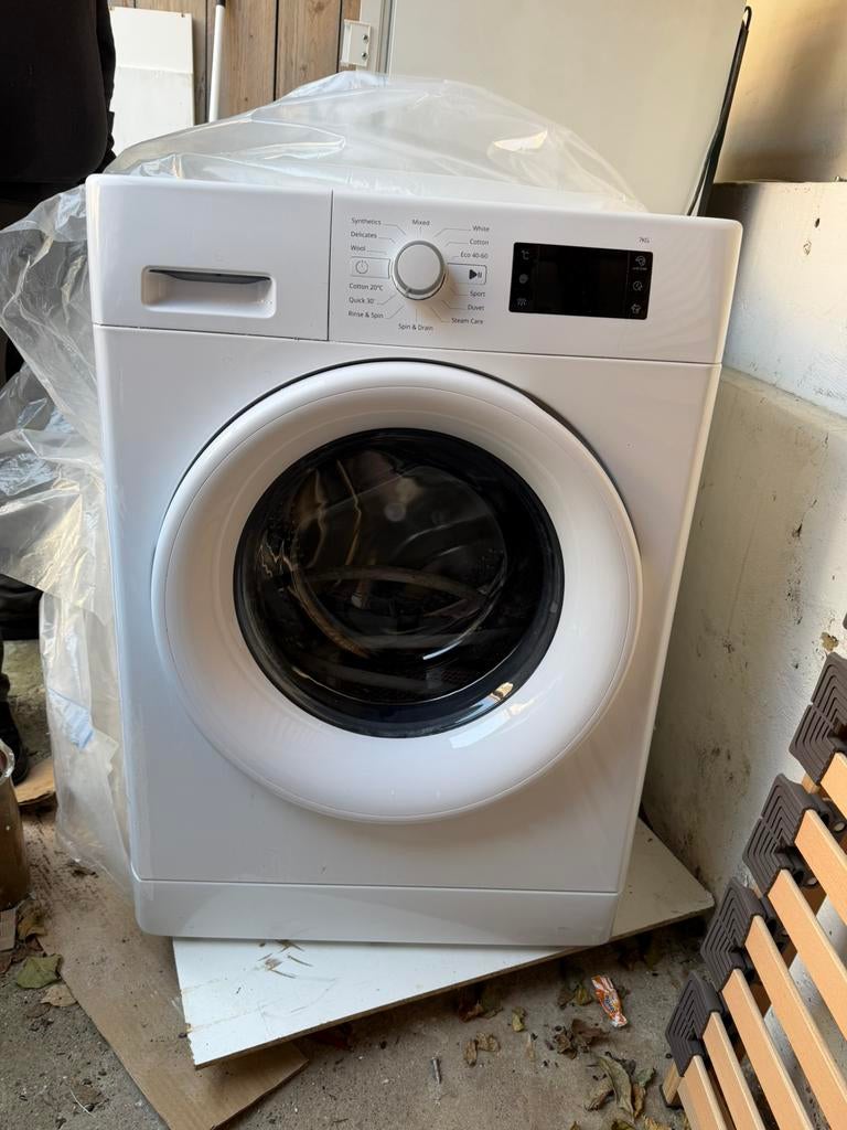 Wasmachine, Witgoed en Apparatuur, Wasmachines, Ophalen of Verzenden, Zo goed als nieuw, 85 tot 90 cm, 1200 tot 1600 toeren