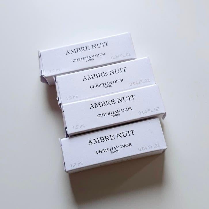 NU €5 ‼️ Dior Ambre Nuit niche parfum sample 1,2 ml, Sieraden, Tassen en Uiterlijk, Uiterlijk | Parfum, Ophalen of Verzenden, Nieuw