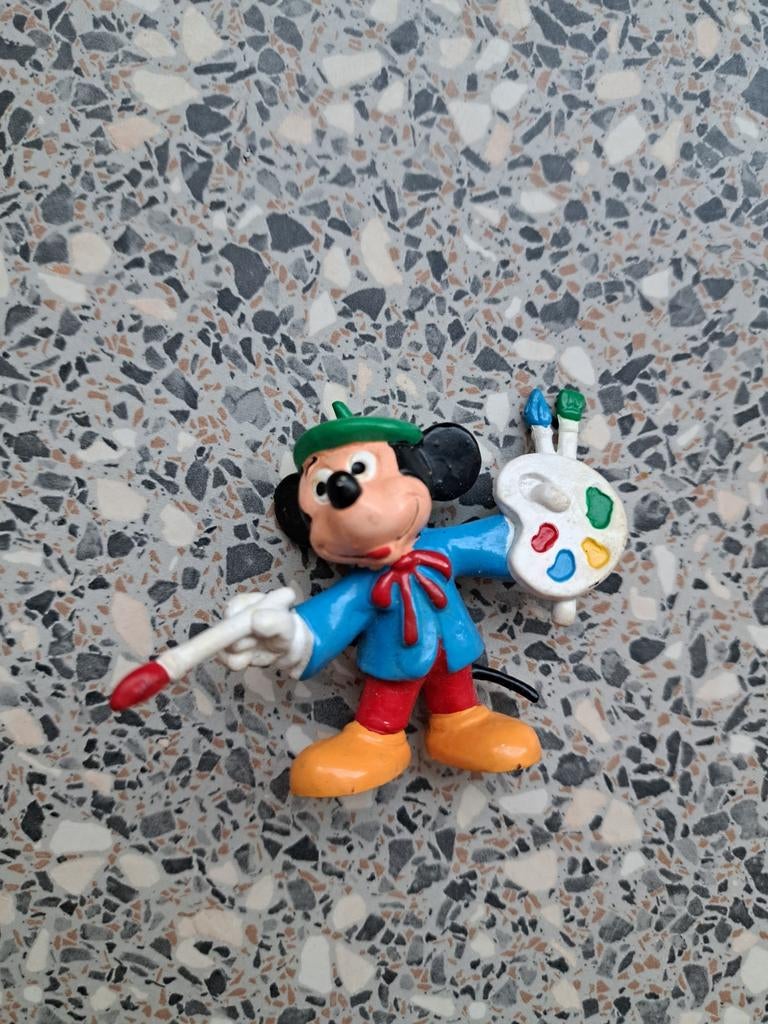 Bullyland Mickey Mouse, Ophalen of Verzenden, Mickey Mouse, Gebruikt, Beeldje of Figuurtje