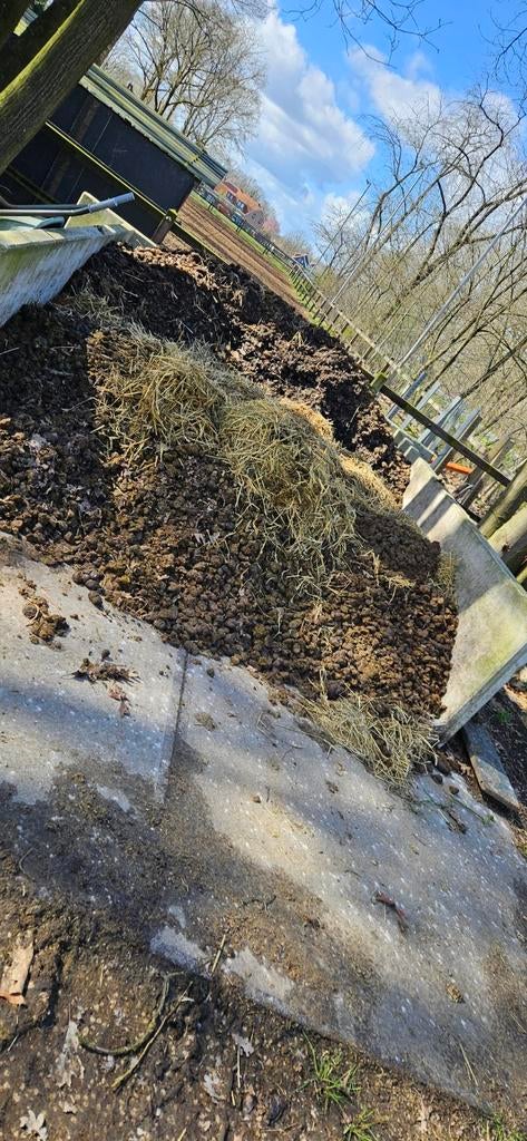 Grote hoeveelheden (paarden)mest af te halen! Schoon!!, Ophalen of Verzenden, Mest
