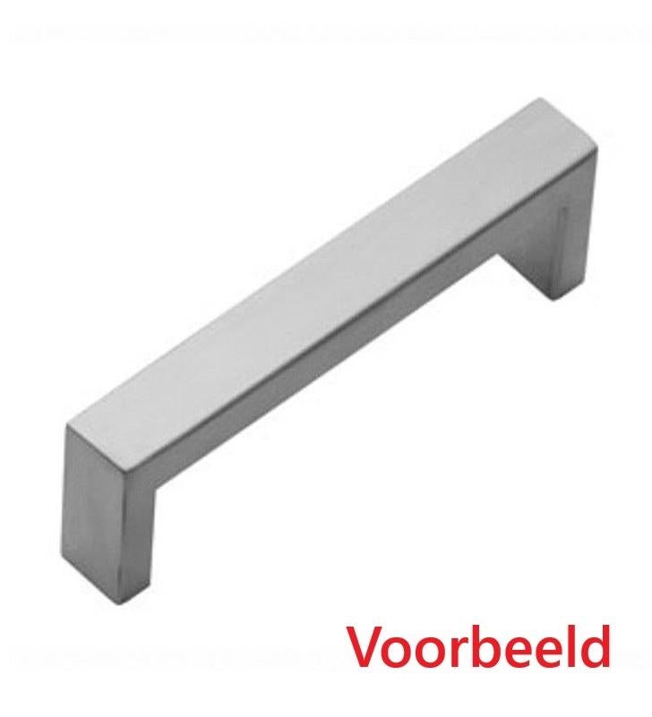 Nieuw intersteel Meubelgreep rechthoek 25x13x192 mm rvs, Ophalen of Verzenden, Nieuw