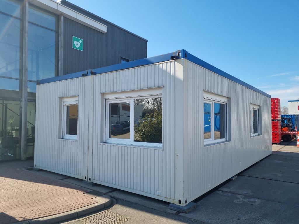 Directiekeet 10x6 Toilet Keuken 2 Ruimtes 5 Ramen Extra Hoog