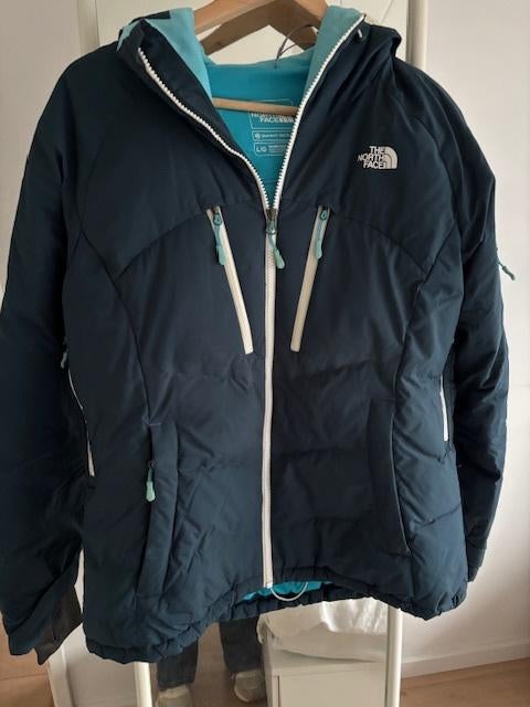Dames winter-ski jas van The North face maat L, Ophalen of Verzenden, Gedragen, Maat 42/44 (L), Zwart