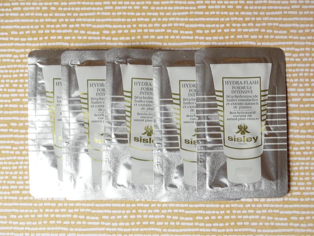 Sisley Hydra-Flash Formule Intensive Mask (5 proefjes), Ophalen of Verzenden, Nieuw, Gehele gezicht, Verzorging