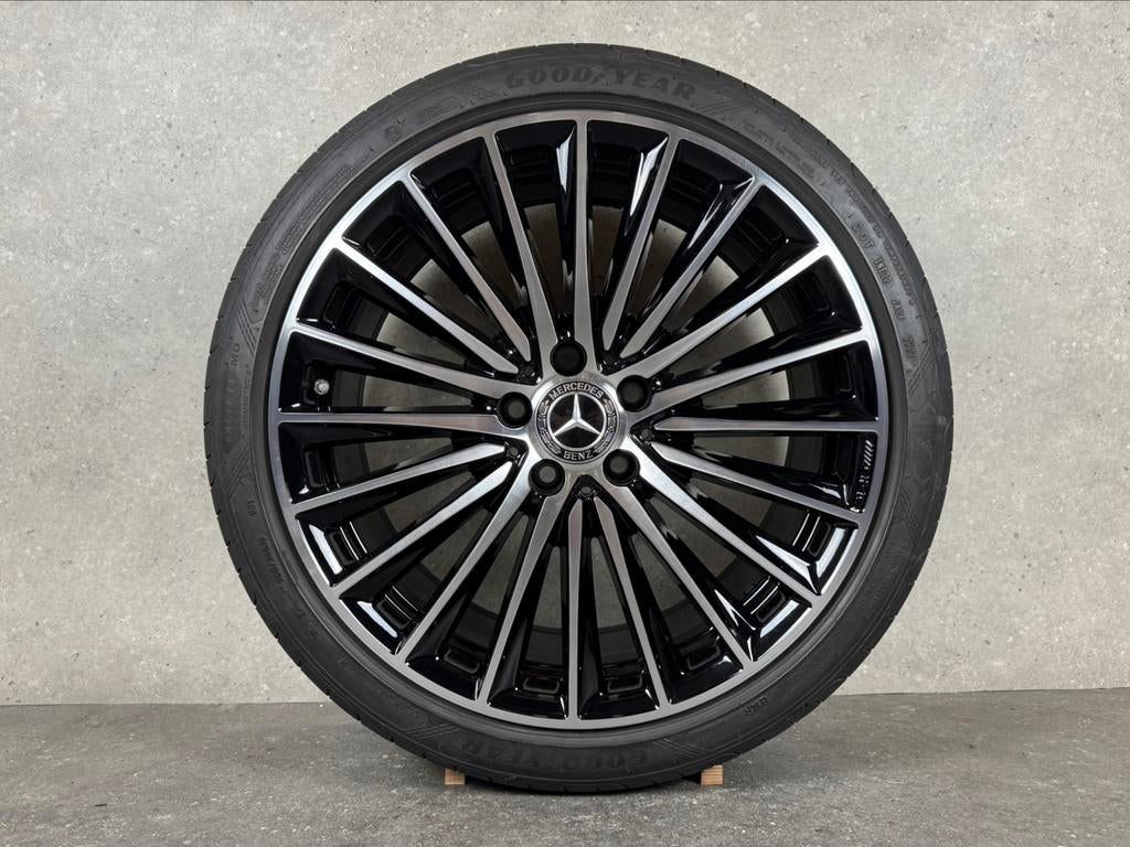 Mercedes-Benz C-klasse W206 AMG Velgen 19 INCH WINTER ZOMER, 19 inch, Gebruikt, 255 mm, Banden en Velgen