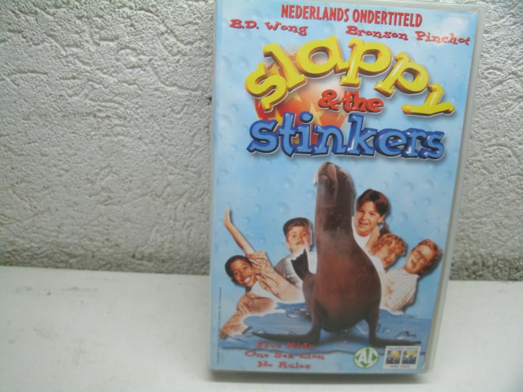 vhs 149a slappy en the stinkers ned ondert, Vanaf 16 jaar, Ophalen of Verzenden, Gebruikt, Overige typen