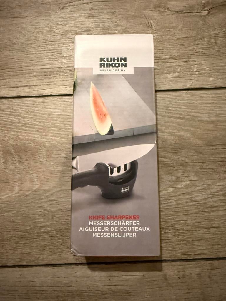 Kuhn Rikon Swiss Design Messenslijper – Nieuw, Ophalen of Verzenden, Zo goed als nieuw, Rvs of Chroom