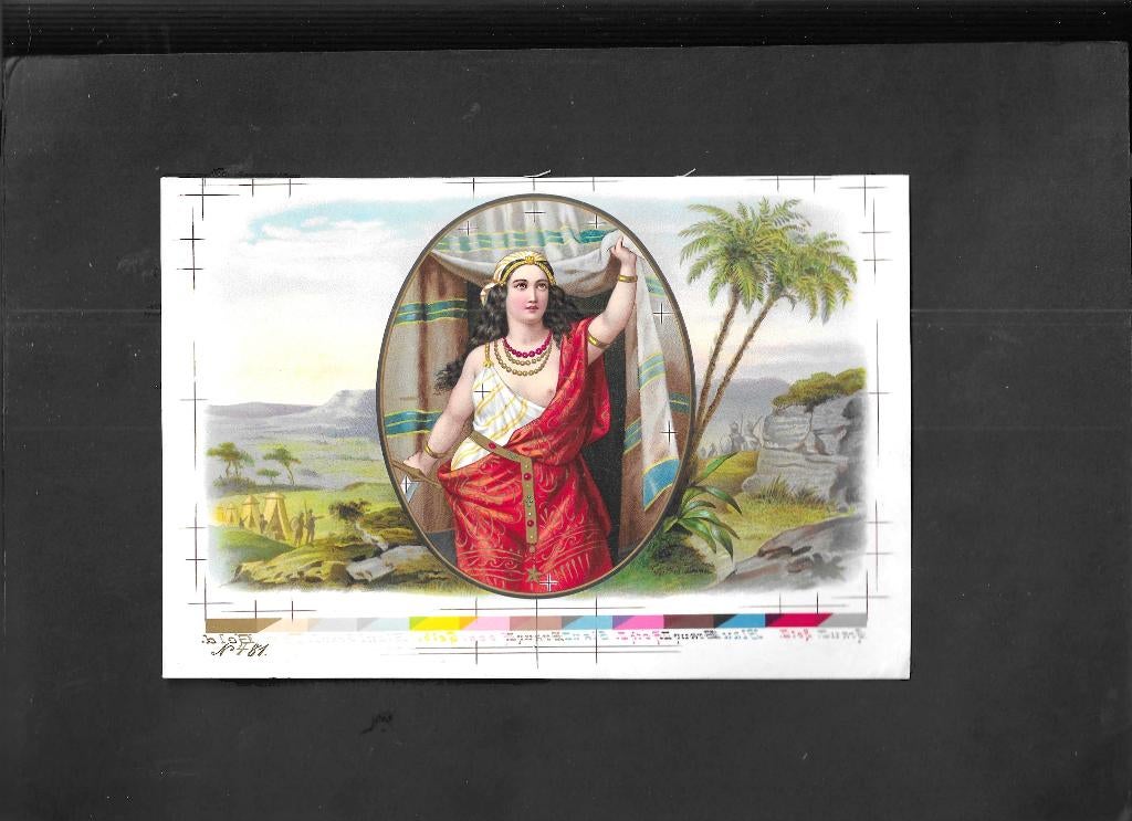 JGEtiket scan V4359, Ophalen of Verzenden, Gebruikt, Sigarenbandjes