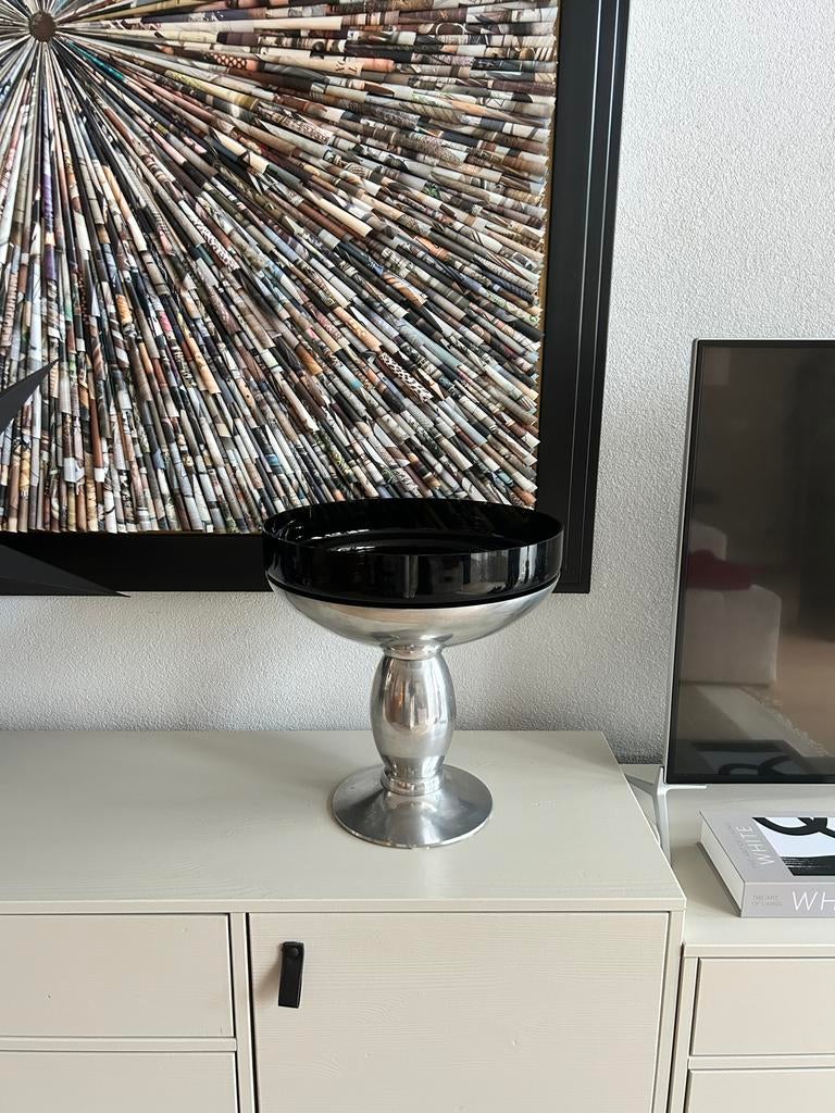 Stijlvolle fruitschaal of plantenschaal, Overige materialen, Schaal, Rond, Ophalen of Verzenden