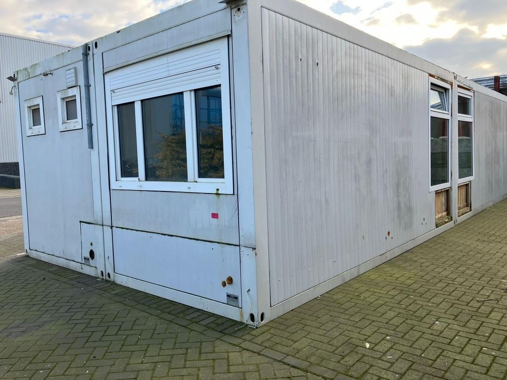 Woonunit te koop, Doe-het-zelf en Verbouw, Bouwketen en Schaftketen, Ophalen, Gebruikt