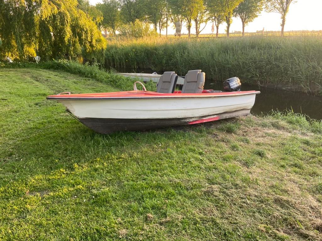 Placom speedboot met 7,5pk mercury, Ophalen of Verzenden, Zo goed als nieuw, Overige typen