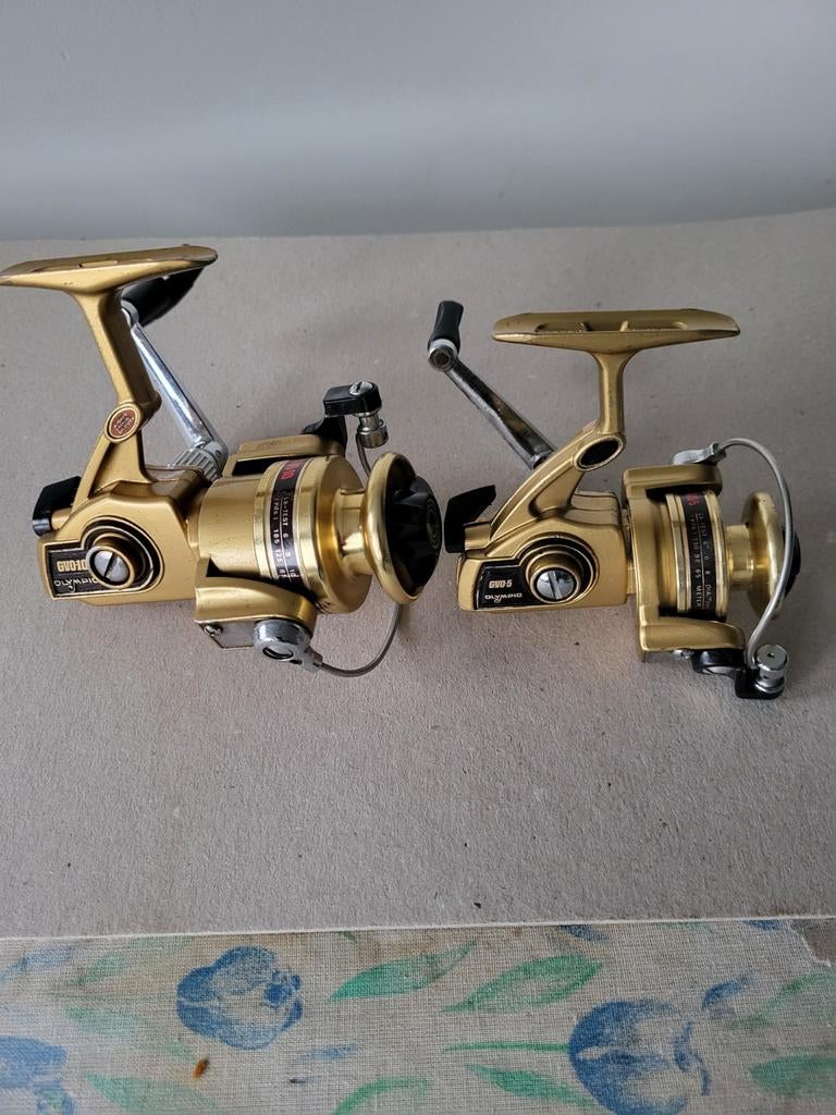 Olympic GVO 5 en GVO 10 spinmolentjes., Ophalen of Verzenden, Molen