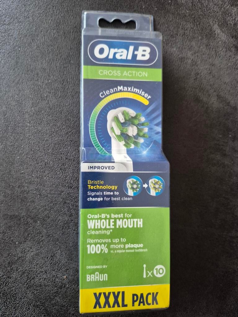 Oral-B Cross Action CleanMaximiser - 10 stuks nieuw, Ophalen of Verzenden, Nieuw, Mondverzorging