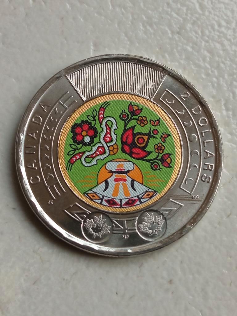 Canada 2 dollar 2023, Ophalen of Verzenden, Noord-Amerika, Losse munt