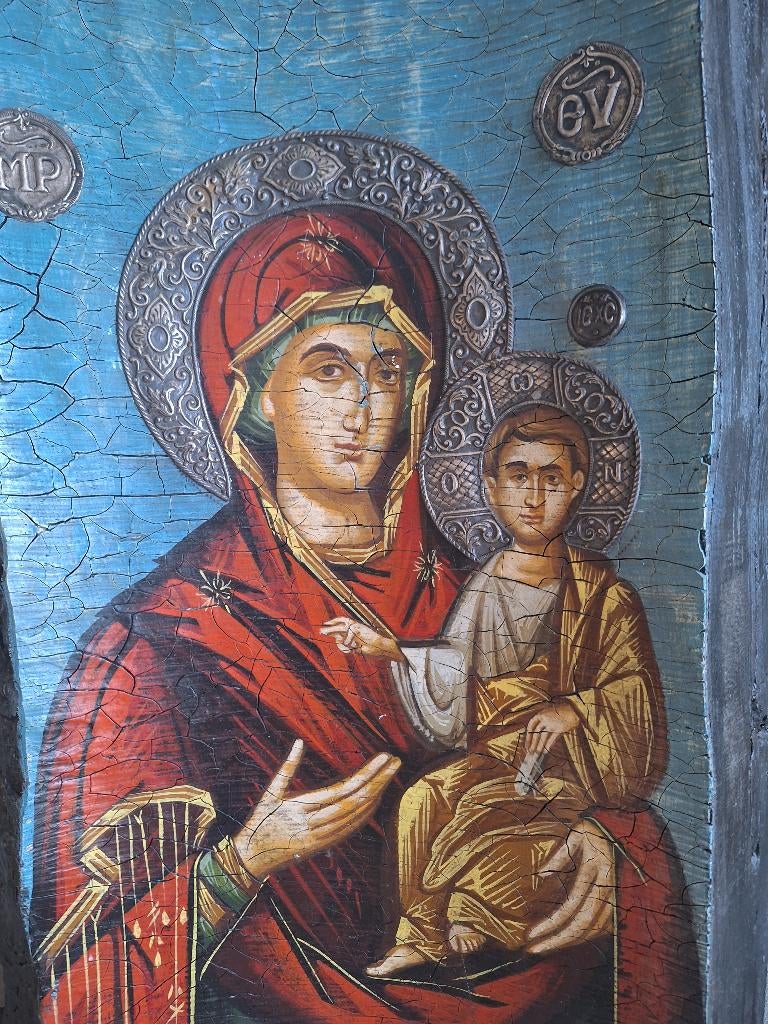 Griekse icoon, Ophalen