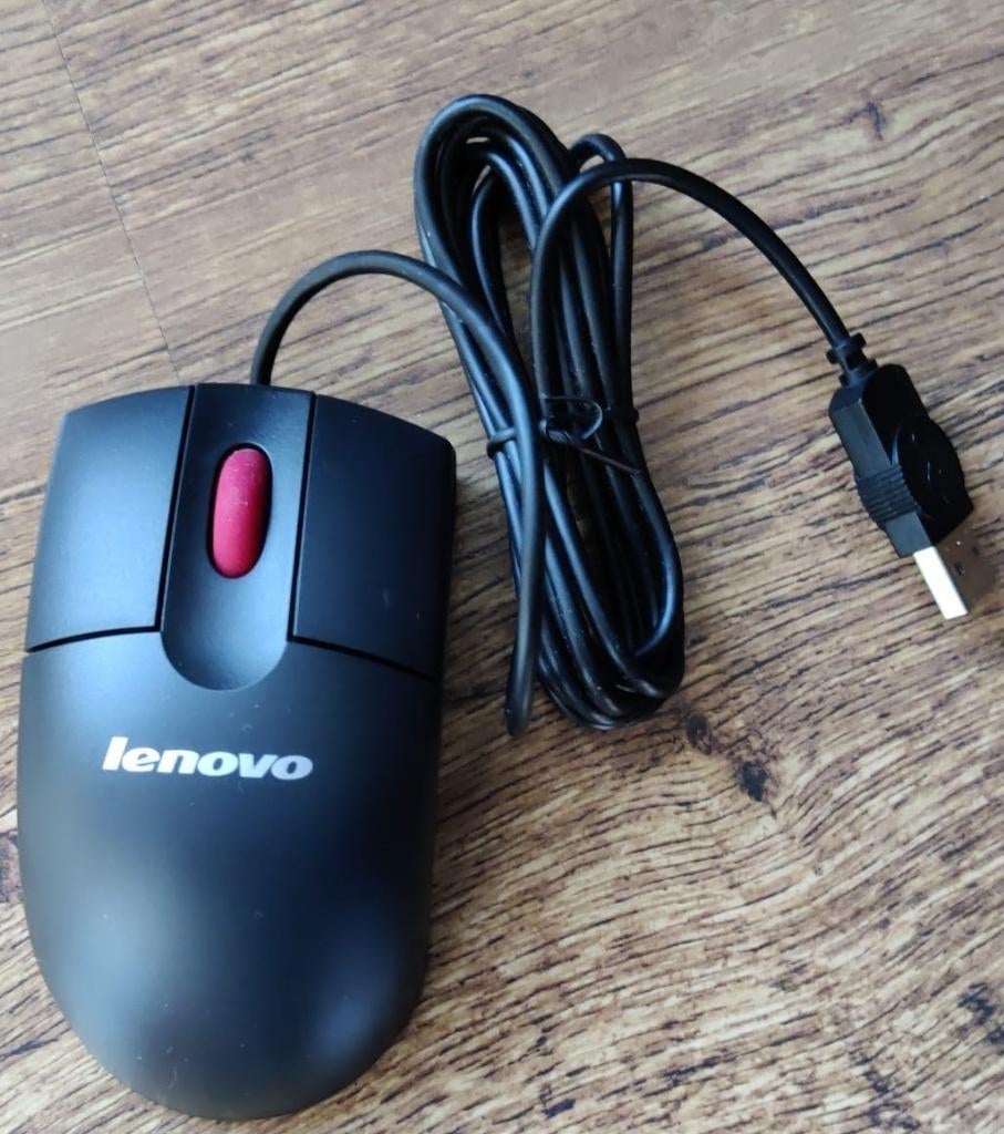 Lenovo Essential USB muis computermuis 4Y50R20863 nieuw, Computers en Software, Muizen, Muis, Ergonomisch, Nieuw, Ophalen of Verzenden