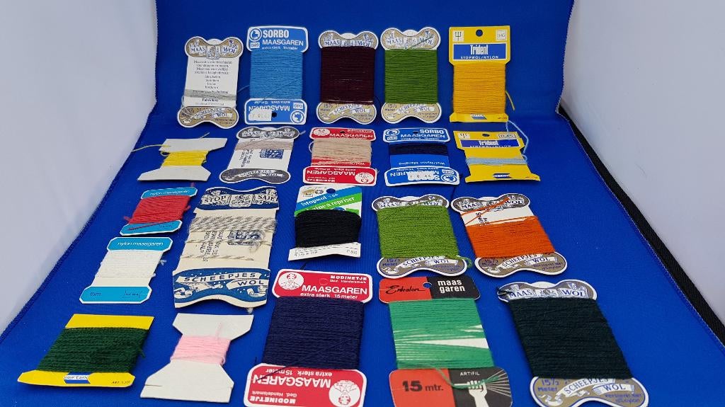 Maasgaren, scheepjeswol, Sorbo, Modinetje, 21 kaartjes. 7B6, Tweedehands verkoop, Gebruikt, Ophalen of Verzenden, Geen@idee.nl