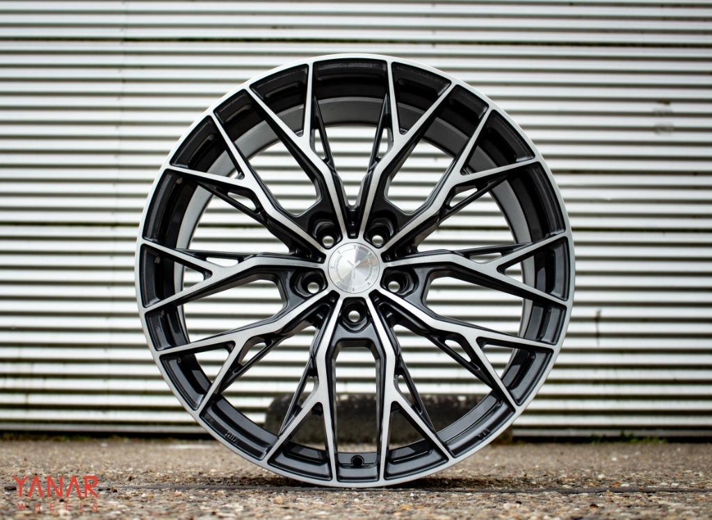 19 INCH YANAR WHEELS DNZ-20 VOOR AUDI | VW | SEAT BMW, 19 inch, Velg(en), Nieuw, Ophalen of Verzenden