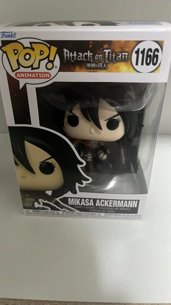 Attack on titan mikasa ackermann, Verzamelen, Poppetjes en Figuurtjes, Ophalen of Verzenden, Zo goed als nieuw