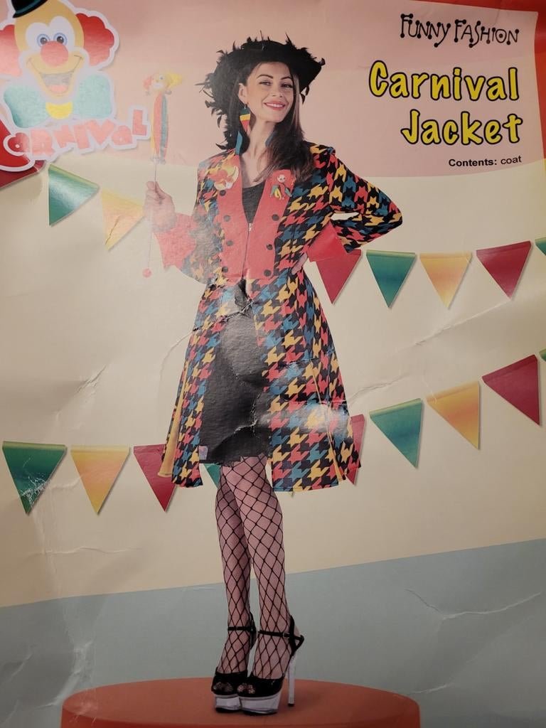 Carnavals outfit, Ophalen, Zo goed als nieuw, Maat 36 (S), Carnaval