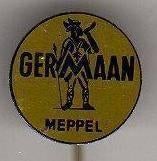 Speldje GERMAAN FIETS MANNETJE MEPPEL (A4), Verzenden, Gebruikt, Overige onderwerpen