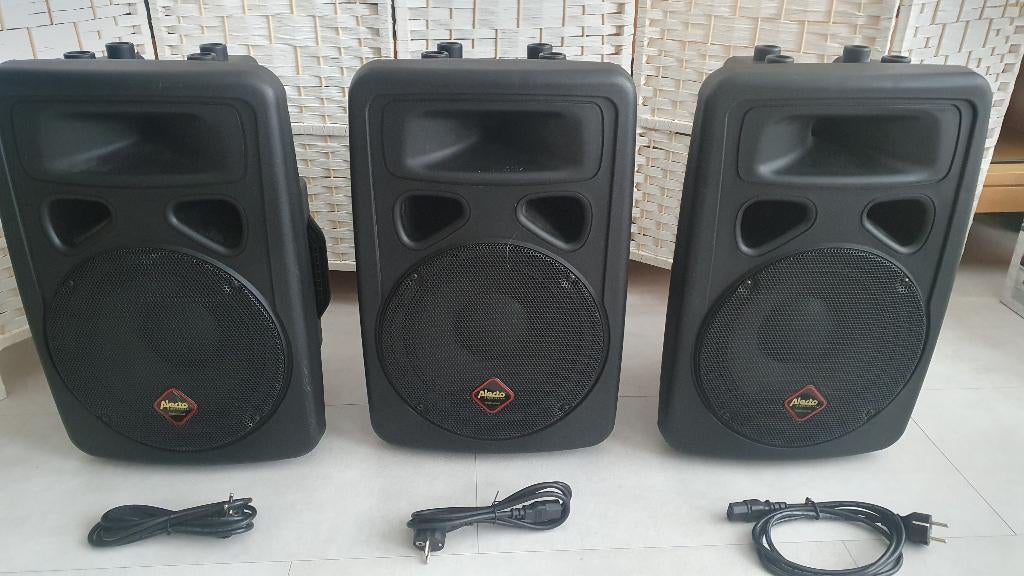 Actieve luidsprekers Alecto MPA-box, Gebruikt, Overige typen, 60 tot 120 watt, Ophalen