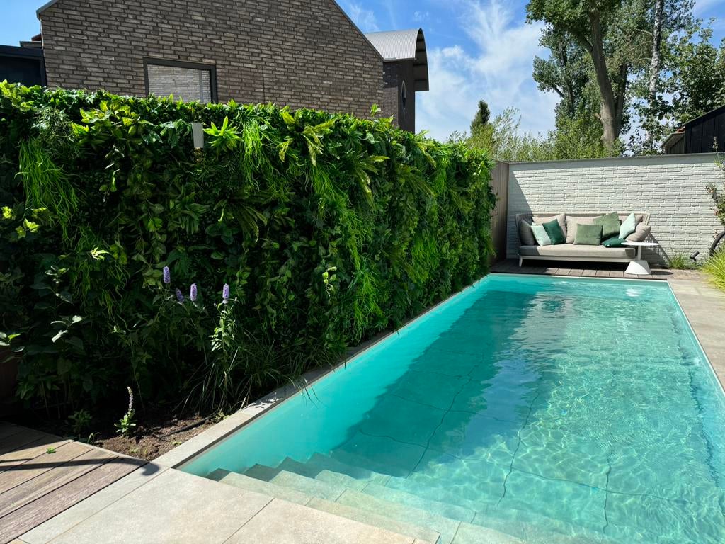 Kunsthaag laten plaatsen? Groen & privacy zonder onderhoud, Tuin en Terras, Overkappingen, Ophalen of Verzenden, Zo goed als nieuw