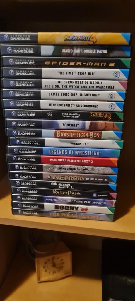 Ruilen 20 Gamecubespellen o.a. Mario Kart, Spelcomputers en Games, Games | Nintendo GameCube, 1 speler, Ophalen, Zo goed als nieuw