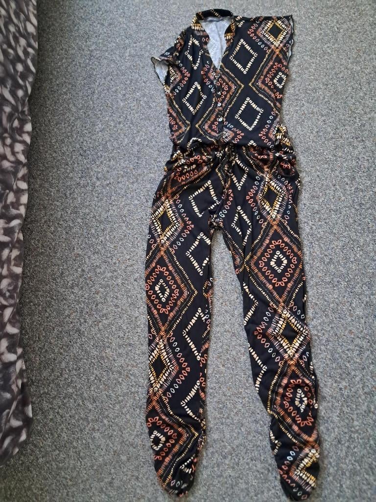 jumpsuit Geisha Zwart 36, Kleding | Dames, Jumpsuits, Geisha, Zwart, Ophalen of Verzenden, Zo goed als nieuw