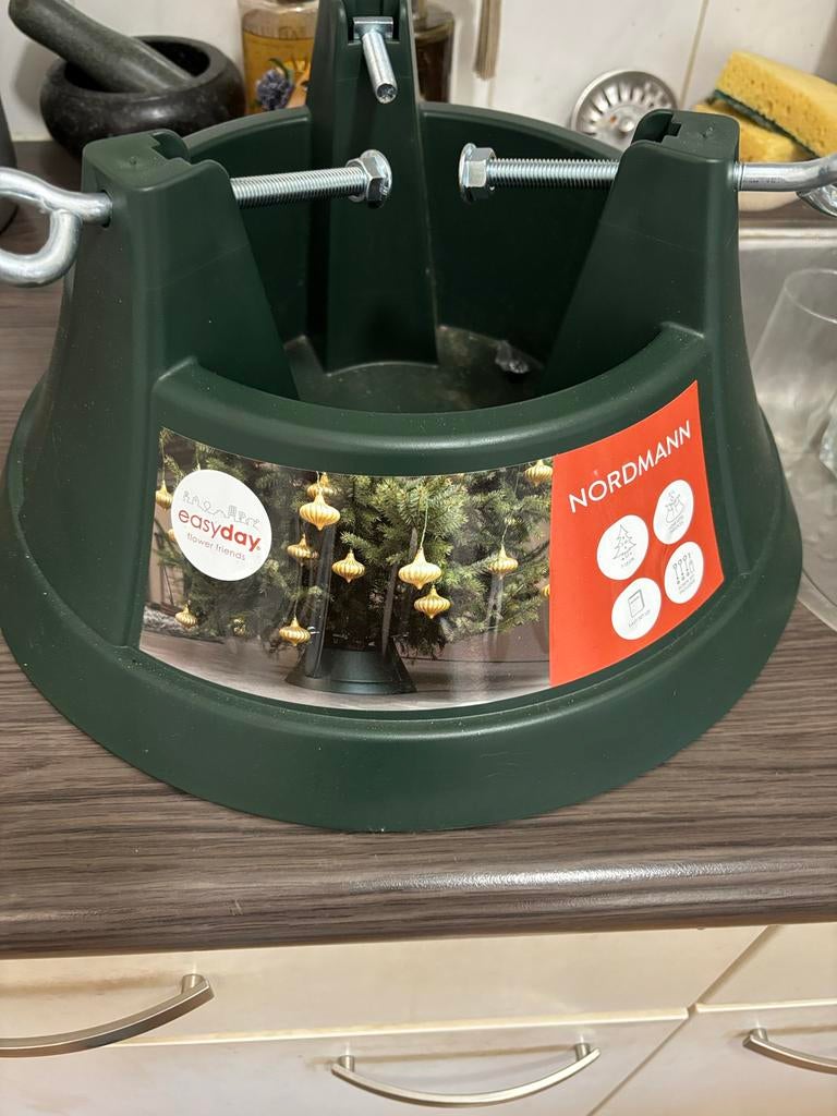 Nordmann Voet voor Kerstboom - Zo Goed Als Nieuw!, Ophalen