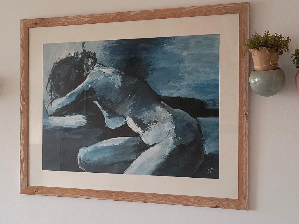 Moderne Kunst Vrouwelijk Naakt, Ophalen