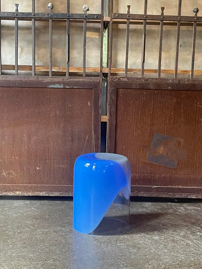 Leolux Klaar bijzettafel Ned glasmuseum x Leolux, Minder dan 55 cm, Nieuw, Glas, Rechthoekig