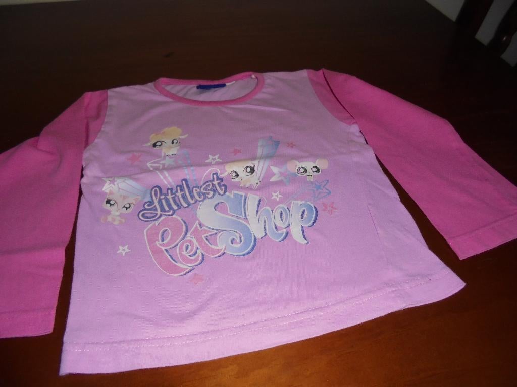 Longsleeve van Little petshop maat 104-110, Ophalen of Verzenden, Zo goed als nieuw, Meisje, Shirt of Longsleeve