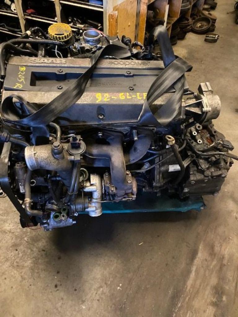 Saab 9.3 Cabrio Bwj 2001 Motorblok en Versnellingsbak, Auto-onderdelen, Ophalen, Gebruikt, Saab