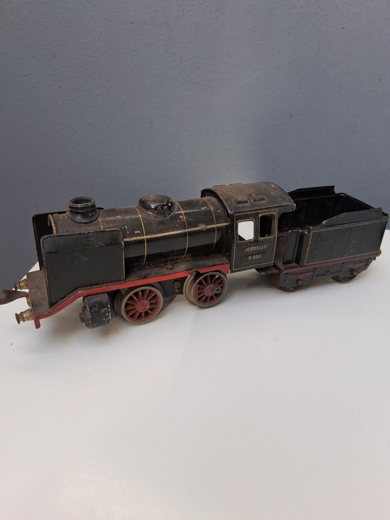 Vintage Märklin & Buco Treinen Spoor 0 (1920-1945), Ophalen, Wisselstroom, Märklin, Gebruikt