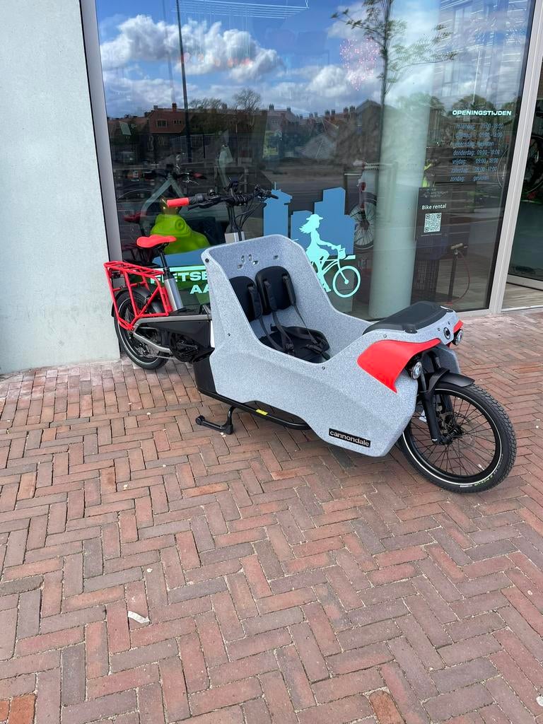 Cannondale Bakfiets - Perfect voor Familie!, Fietsen en Brommers, Fietsen | Tandems, Gebruikt, Minder dan 10 versnellingen, 53 tot 57 cm