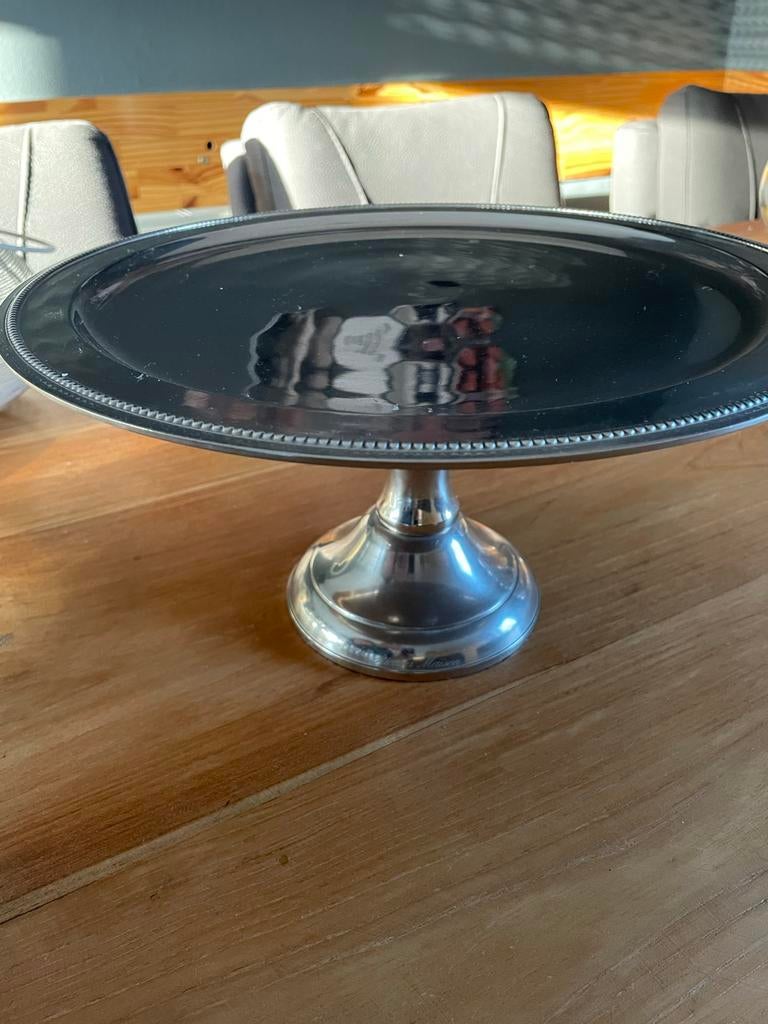 Riviera Maison Taartplateau, Huis en Inrichting, Ophalen of Verzenden, Zo goed als nieuw, Rond, Metaal