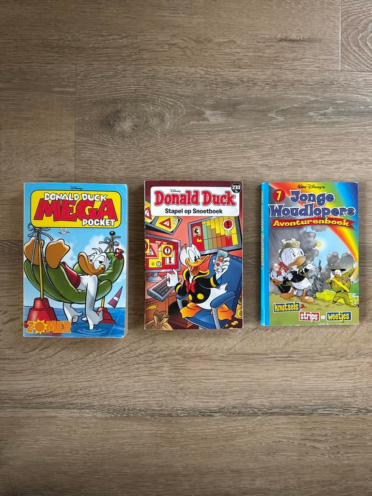 Donald Duck Stripboeken - Mega Pocket, Snoetboek, Woudlopers, Boeken, Meerdere stripboeken, Ophalen of Verzenden, Gelezen