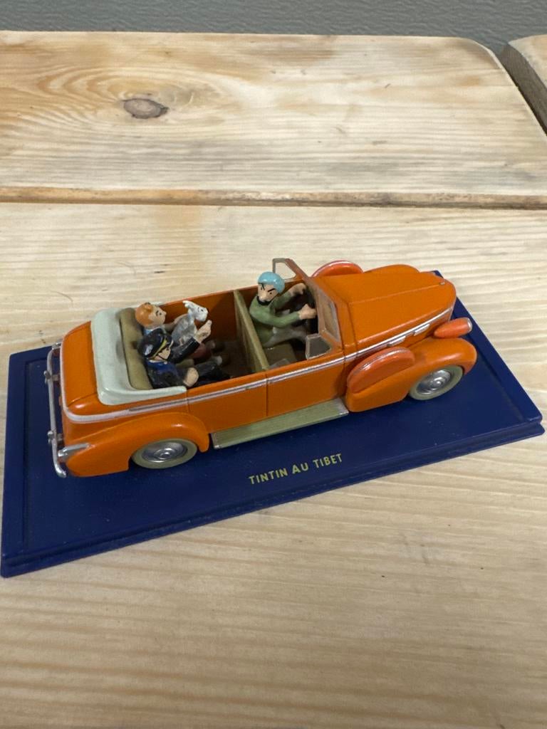 Auto miniatuur van Kuifje, Ophalen, Auto