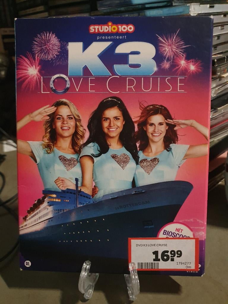 K3 - Love Cruise (DVD) (Film), Cd's en Dvd's, Dvd's | Kinderen en Jeugd, Alle leeftijden, Ophalen, Zo goed als nieuw