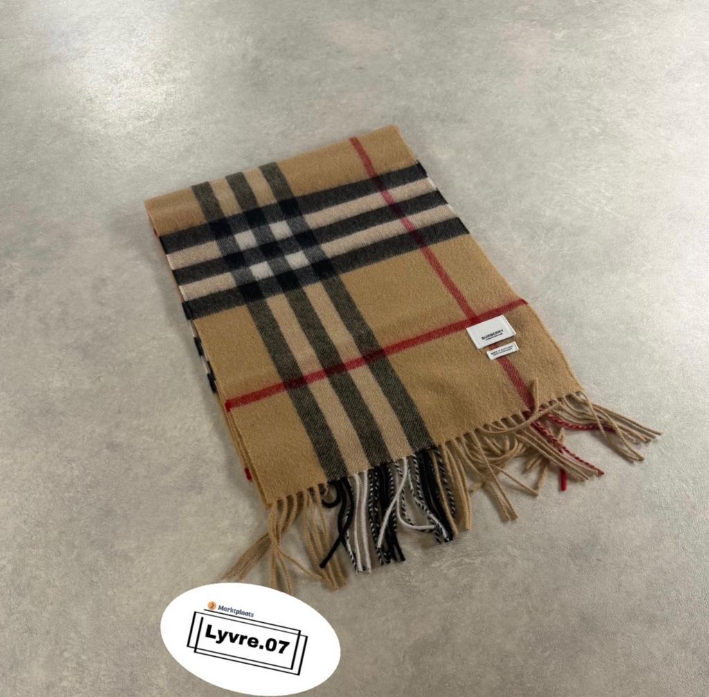 Burberry sjaal beige, Kleding | Heren, Ophalen of Verzenden, Zo goed als nieuw, Overige maten, Sjaal