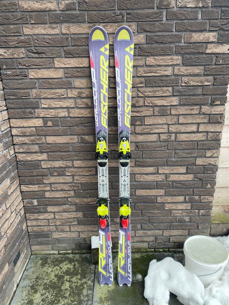 Fisher worldcup RC4 SC pro radius 13 lengte 165, Sport en Fitness, Skiën en Langlaufen, Ophalen, 160 tot 180 cm, Carve, Skiën