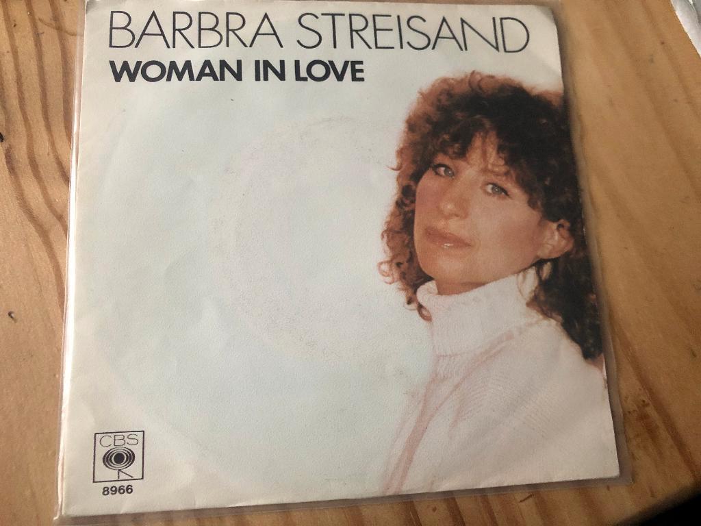 BARBARA STREISAND - WOMAN IN LOVE, Ophalen of Verzenden, Zo goed als nieuw, Pop, Single