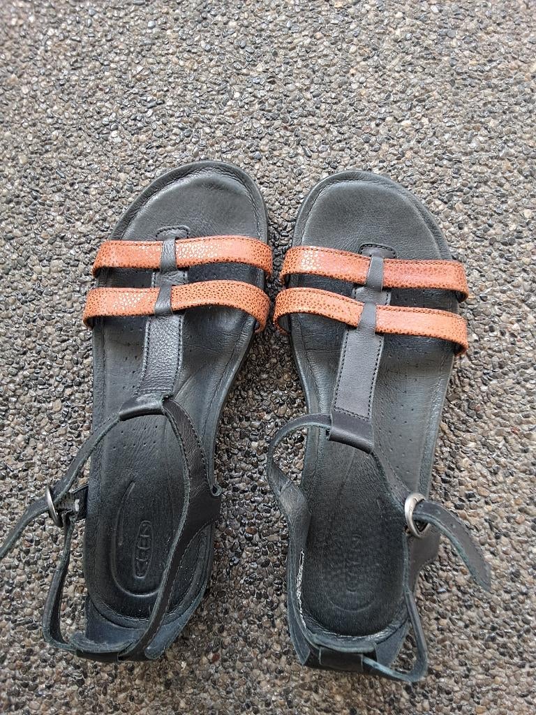 Sandalen keen, Keen, Zwart, Zo goed als nieuw, Sandalen of Muiltjes