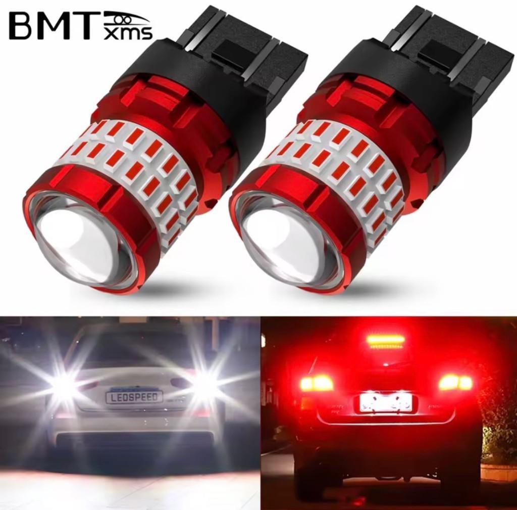 T20 7443 W21/5W – Rood LED – CANBUS (set van 2), Ophalen of Verzenden, BMTxms Choice Store, Bm04e4@163.com, Guangdong Province, 440106