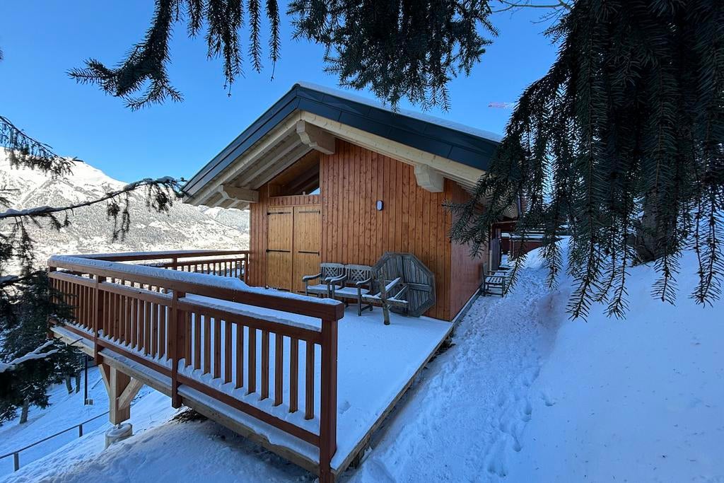 Chalet aan de piste in Montalbert La Plagne