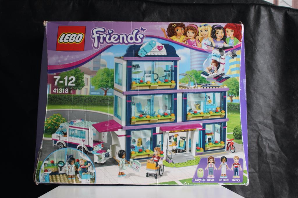 LEGO Friends Ziekenhuis 41318, Ophalen of Verzenden, Zo goed als nieuw, Complete set, Lego
